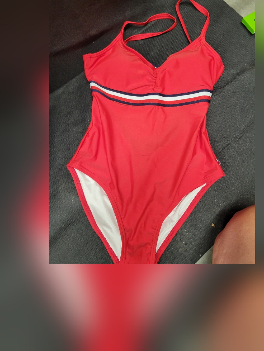 Tommy Hilfiger Red Swimsuit Size Large